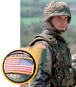 Modern Army Flag Orientation