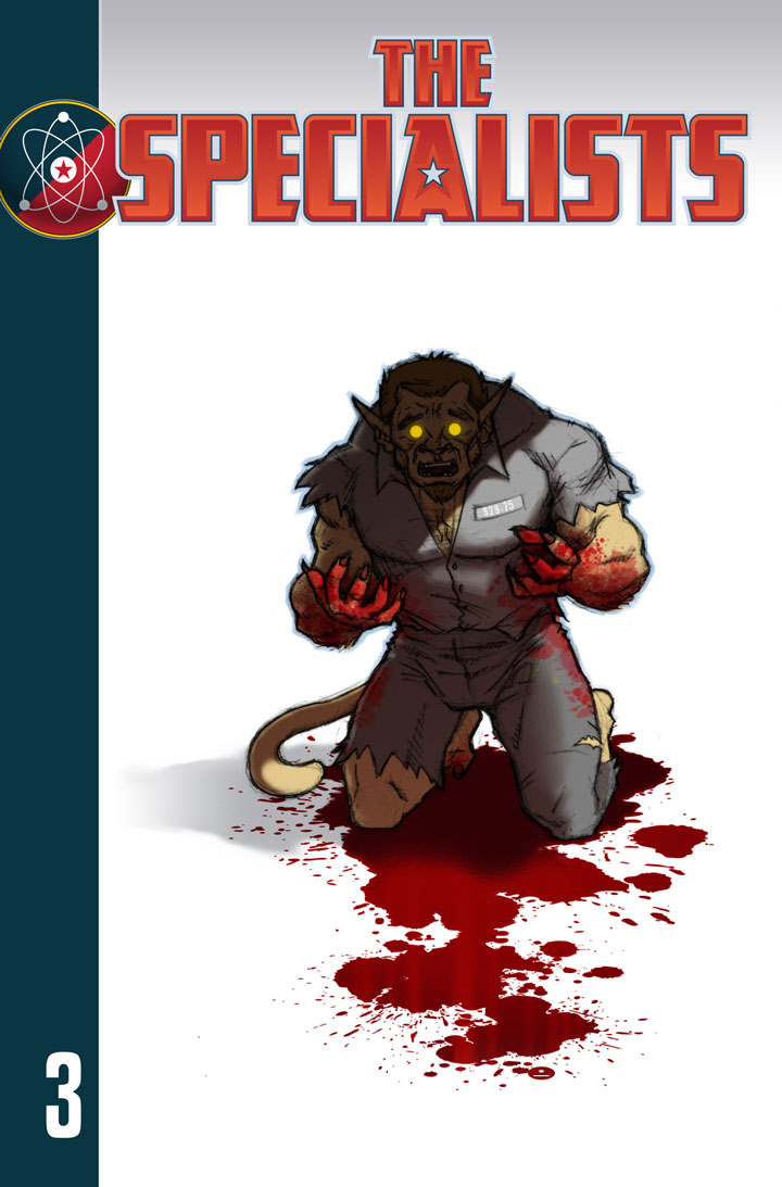 The Specialists webcomic, Chapter 3 Cover