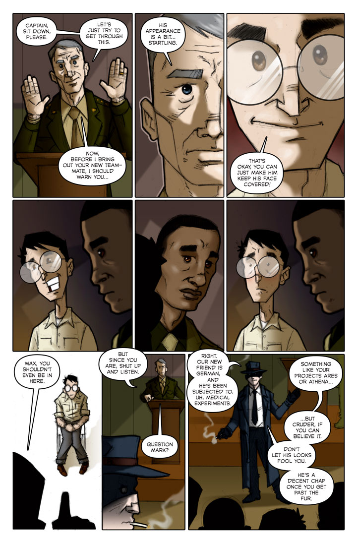 The Specialists webcomic, page 119