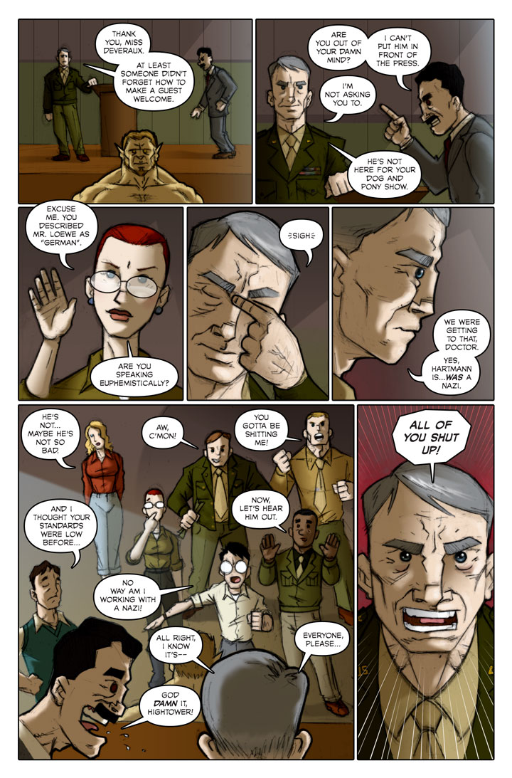 The Specialists webcomic, page 121