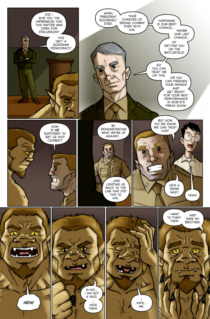 The Specialists webcomic, page 122