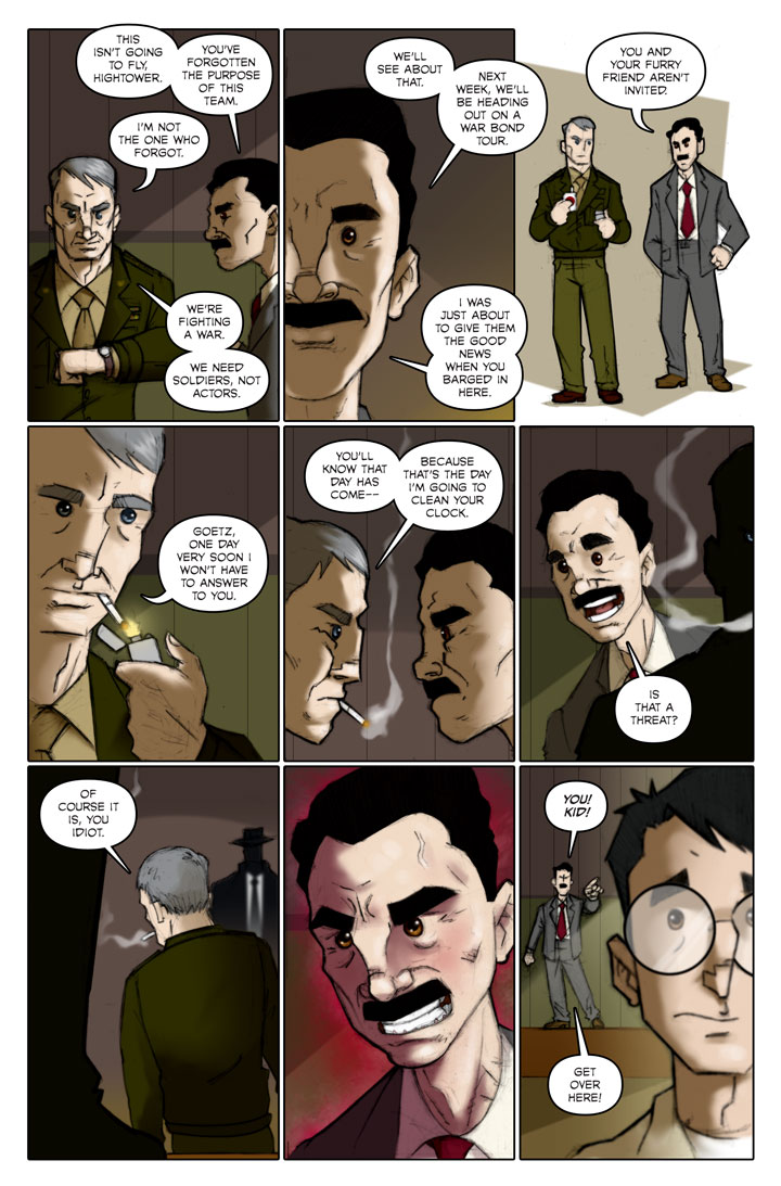 The Specialists webcomic, page 124