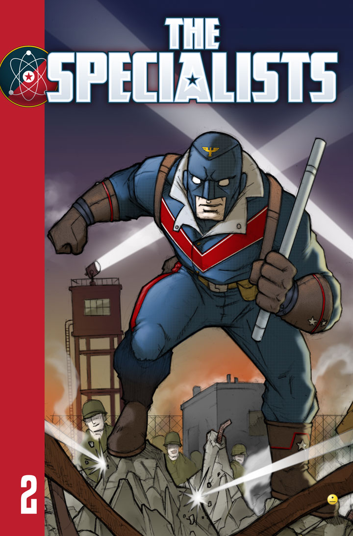 The Specialists webcomic, Chapter 2 Cover