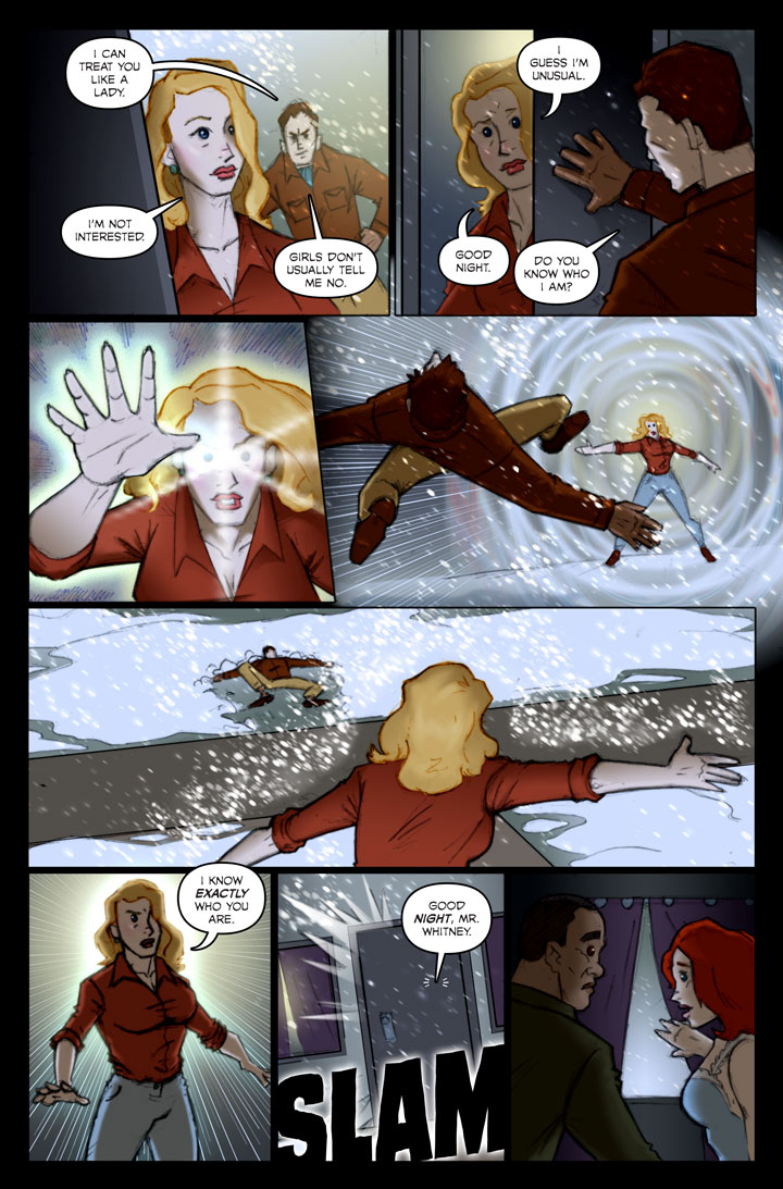 Page 138 of The Specialists, a WWII superhero webcomic